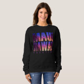 Maui Hawaii Beach Summer Vacation Matching Family  Sweatshirt (Vorne ganz)