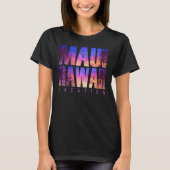 Maui Hawaii Beach Summer Vacation Matching Family T-Shirt (Vorderseite)