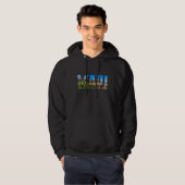 Maui Hawaii Blume Hoodie (Vorne ganz)