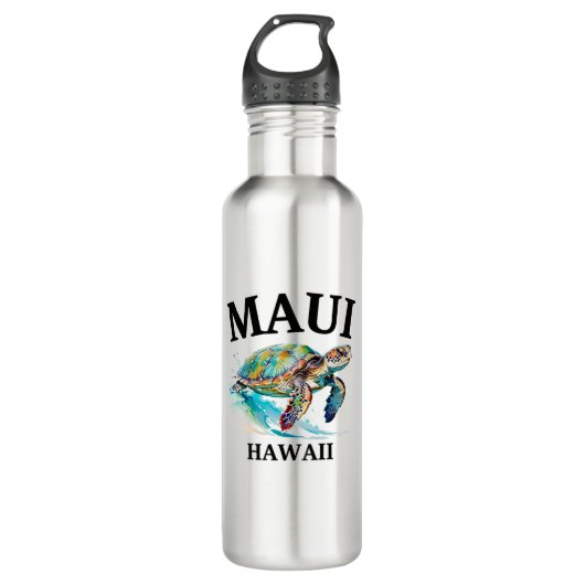 MAUI HAWAII EDELSTAHLFLASCHE (Vorderseite)