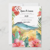 Maui Hawaii Einladung zur Hochzeit (Vorderseite)