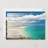 Maui, Hawaii - Einladung zur Hochzeit in Urlaubsor (Rückseite)