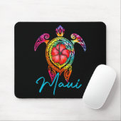Maui Hawaii Gefärbte Krawatte Mousepad (Mit Mouse)