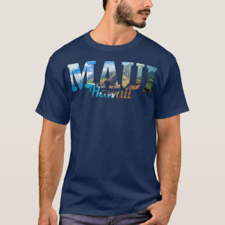Maui Hawaii Hawaiianische Inseln Surfsurfer T-Shirt