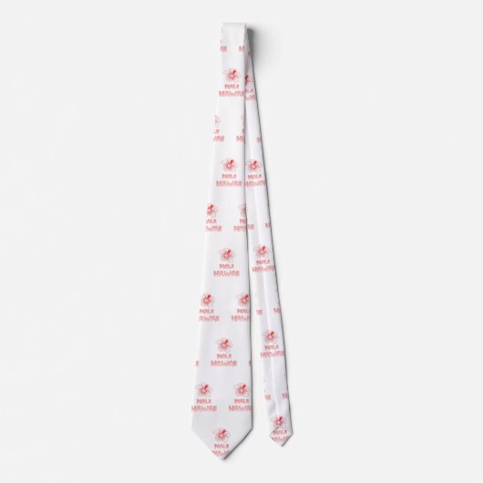 Maui Hawaii Hibiskus Blume Krawatte (Vorderseite)