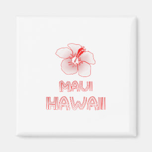 Maui Hawaii Hibiskus Blume Magnet