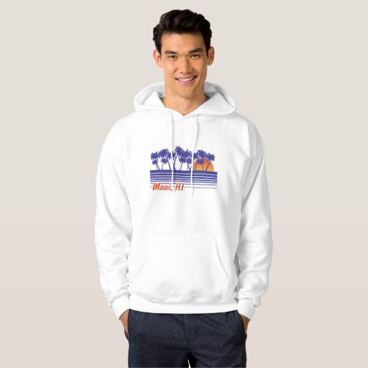 Maui Hawaii Hoodie (Vorne ganz)