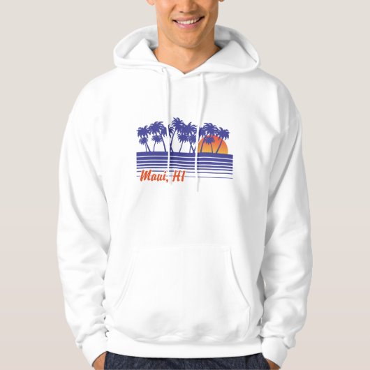 Maui Hawaii Hoodie (Vorderseite)