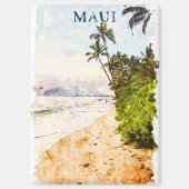Maui Hawaii Illustration Magnet (Vorderseite)