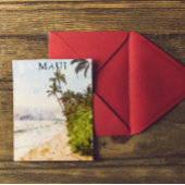 Maui Hawaii Illustration Postkarte