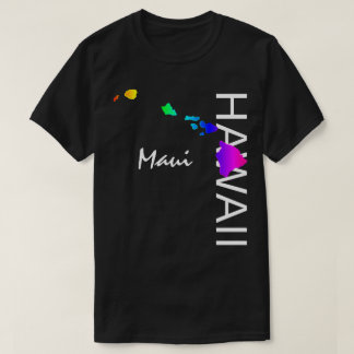 MAUI - HAWAII INSELN NEON RAINBOW T-Shirt