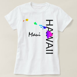 MAUI - HAWAII INSELN NEON RAINBOW T-Shirt
