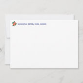 Maui Hawaii Kaanapali Beach Vintag Retro (Rückseite)