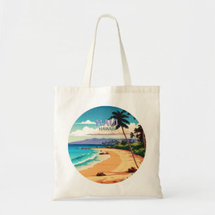 Maui Hawaii Kaanapali Beach Vintag Retro Tragetasche