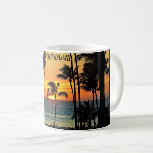 MAUI HAWAII KAFFEETASSE (VorderseiteRechts)