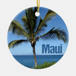 Maui Hawaii Keramik Ornament