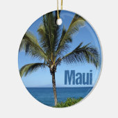 Maui Hawaii Keramik Ornament (Links)