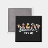 MAUI HAWAII MAGNET (Vorderseite/Rückseite)