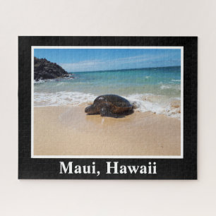 Maui Hawaii Meeresschildkröte Bild Foto Natur Ozea Puzzle