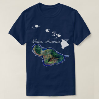 Maui Hawaii mit hawaiianischen Inseln T-Shirt