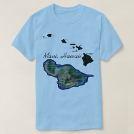 Maui Hawaii mit hawaiianischen Inseln T-Shirt