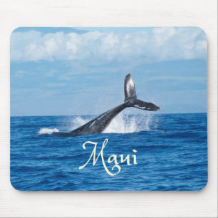Maui Hawaii Ocean Whale Schwanz Mousepad