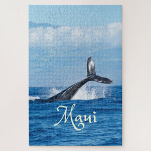 Maui Hawaii Ocean Whale Schwanz Puzzle