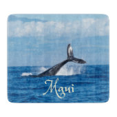 Maui Hawaii Ocean Whale Schwanz Schneidebrett (Vorderseite)