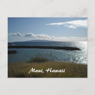 Maui, Hawaii Ozeanblick Postkarte