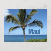 Maui Hawaii Palm Tree Landschaftlich Postkarte (Vorderseite)