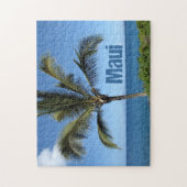 Maui Hawaii Palm Tree Landschaftliche Fotografie Puzzle (Vertikal)