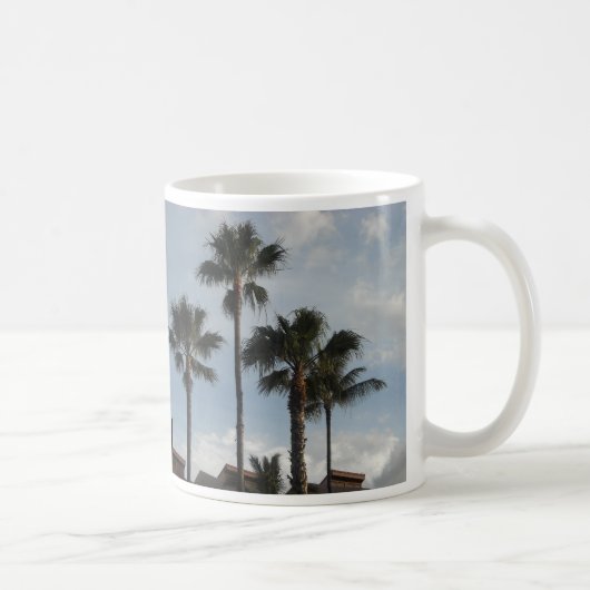 Maui Hawaii Palm Trees Kaffeetasse (Rechts)