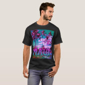 Maui Hawai'i Palmen T-Shirt (Vorne ganz)