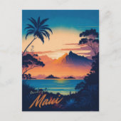 Maui, Hawaii Postcard Postkarte (Vorderseite)