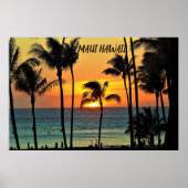 MAUI HAWAII POSTER (Vorne)