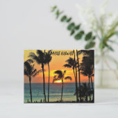 MAUI HAWAII POSTKARTE (Stehend Vorderseite)