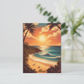 Maui, Hawaii Postkarte (Stehend Vorderseite)