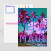 Maui Hawai'i Postkarte (Vorne/Hinten)