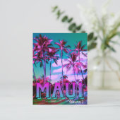 Maui Hawai'i Postkarte (Stehend Vorderseite)