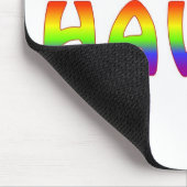 Maui Hawaii Regenbogenworte mousepad (Ecke)