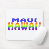 Maui Hawaii Regenbogenworte mousepad (Mit Mouse)