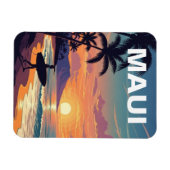Maui Hawaii Reise Magnet (Horizontal)