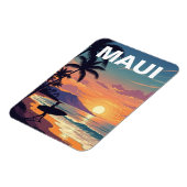 Maui Hawaii Reise Magnet (Linke Seite)