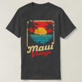 Maui hawaii Retro TShirt (Design vorne)