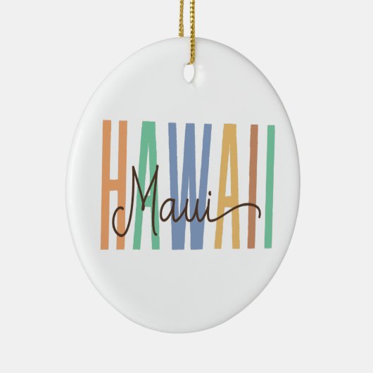 Maui Hawaii (Sands) Keramik Ornament (Rechts)