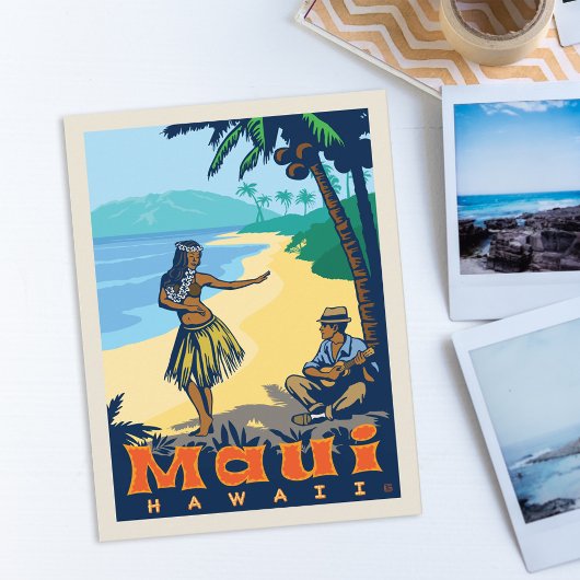 Maui, Hawaii | SAVE THE DATE Ankündigungspostkarte