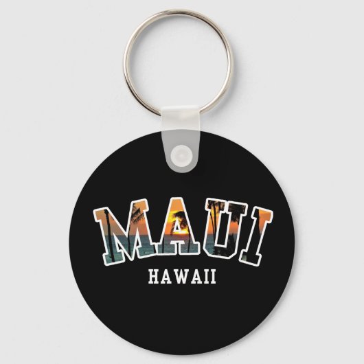 MAUI HAWAII SCHLÜSSELANHÄNGER (Vorderseite)
