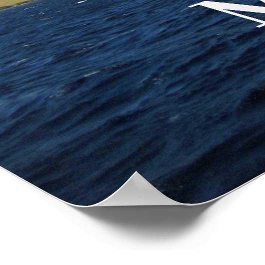 Maui Hawaii Schöne Berge Ozean Poster (Ecke)