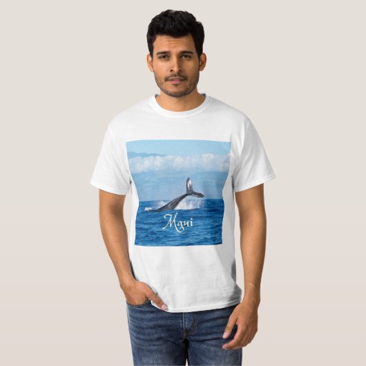Maui-Hawaii-Schwanz T-Shirt (Vorne ganz)