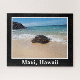 Maui Hawaii Sea Turtle Picture Image Natean Puzzle